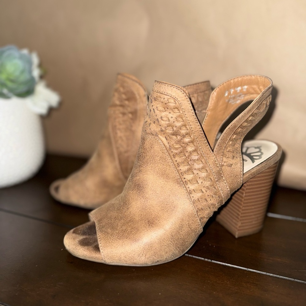 Brown Ankle Booties